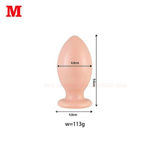 Énorme Dilatateur Anal Pour Adultes,Gros ?Uf,Fist,Plug Anal,Gode,Jouets Sexuels Pour Hommes Et Femmes,Masseur De - Flesh-M-E66