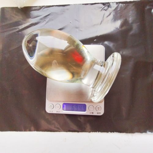 Nokia Hppy Smooth Duck Egg,Extra Large Glass Anal Plug,780g,7cm,Sm,Bdsm Sex Toys Pour Gay Adult Products,Mastyellar - Duck Egg C