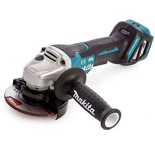 Makita DGA467ZJ Meuleuse d'angle Brushless 18V LXT 115 mm - Machine seule en MAKPAC