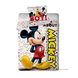 Parure Lit Housse De Couette Mickey Mouse Pour Enfant Garçon Disney Minnie 140x200