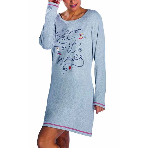 Pyjama Coton Melissa Brown Alpes Liquette Gris