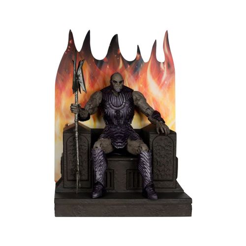 Zack Snyder's Justice League - Figurine Mega Darkseid Sur Son Trône (Gold Label) 24 Cm