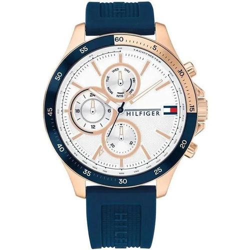 Mens Multi-Cadrans Quartz Montre Avec Bracelet En Silicone 1791778
