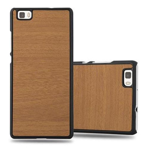 Coque Pour Huawei P8 Lite 2015 Hard Case Étui Rigide Protection Bois Cover