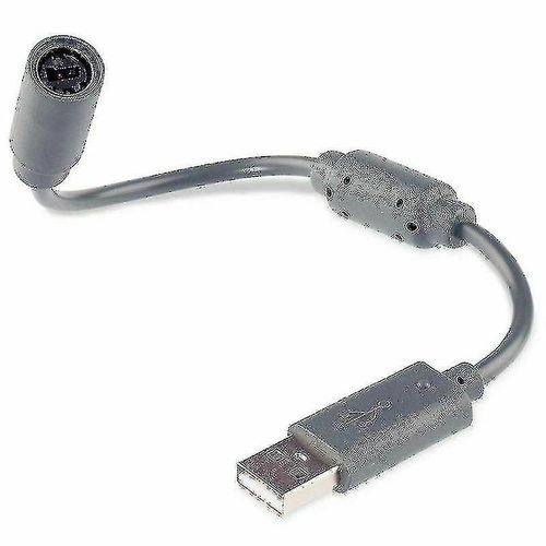 Adaptateur De Cordon De Câble De Dongle Usb Breakaway Pour Manette Filaire Xbox 360 Pc