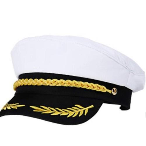 Broderie Casquette Marine Vintage Coton Réglable Chapeau Militaire Pour Femmes Hommes