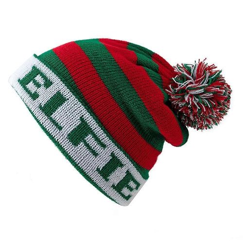 1-8 Ans Enfants À Revers Crâne Tricot Chapeau Chapeau Avec Belle Boule En Peluche Extensible Douce Laine Elfie Lettres Pour Enfant Temps Froid