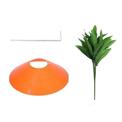 Jardin de carottes de Pâques pieu carotte décorative, carottes déco...