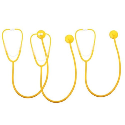 3pcs Enfants Stéthoscope Jouets Soins Infirmiers Stéthoscope Docteur Jouets Cosplay Faire Semblant Jouer Accessoires