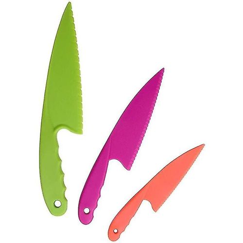 Ensemble de couteaux de cuisine en plastique pour enfants