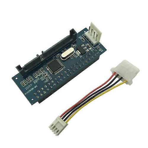 40 broches 3,5"" IDE femelle vers SATA 7+15 broches 22 broches mâle 20330 Adaptateur de chipset Convertisseur Connecteur de disque dur Connecteur de disque dur PATA VERS CARTE SATA