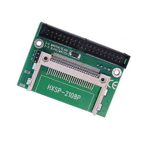 NOUVEAU CF vers IDE 3,5"" 39/40 broches Connecteur Compact Flash Carte SSD vers disque dur IDE 3,5 pouces Adaptateur HDD mâle à mâle Carte montante