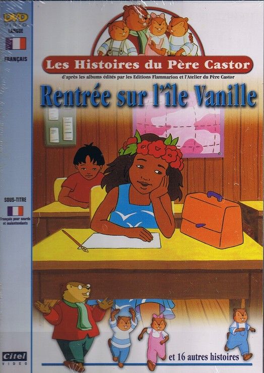 Les histoires du Père Castor - Dvd 8 : Rentrée sur l'île Vanille - #michaellefevre
