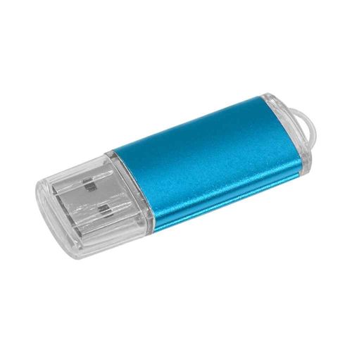 Clé USB étanche de haute qualité,capacité réelle- -Blue USB 2.0-4 GO