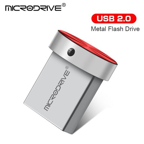 Mini clé USB,4 Go,8 Go,32 Go,64 Go,128 Go,disque U,petite clé USB- Rouge-16 GO