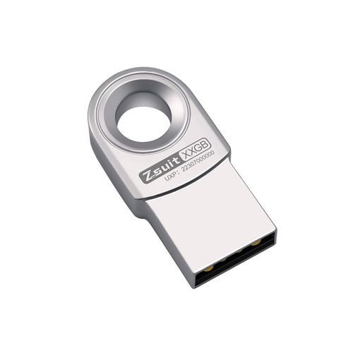 Mini clé USB étanche avec gratuit,disque U,disque mémoire créatif,clé USB haute vitesse,4 Go,16 Go,64 Go,cadeau,10 - Argent-8 GO
