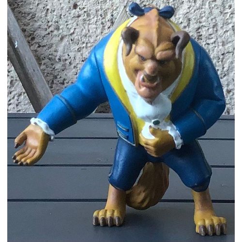 Figurine La Bête Bullyland, La Belle Et La Bête, Walt Disney, Dessin Animé