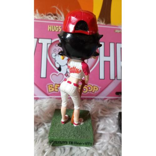 ¿¿Lot Figurines Betty Boop Avec Sa Plaque Émaillée¿¿