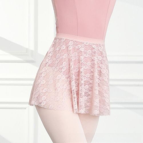 Combinaison De Ballet Folklorique Pour Femme Adulte Entraînement Et Examen En Tissu De Dentelle Avec Bretelles Costume De Danse Rose Thé Et Dentelle Taille S