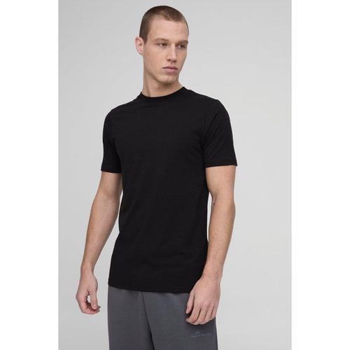 T-Shirt Basique À Col Rond Homme - Noir - Xl, Noir