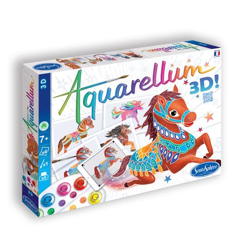 Aquarellum Aquarellum 3d - Chevaux
