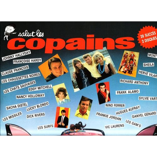 Salut Les Copains - 28 Succès 2 Disques  Pressage 1963 - Réédition 1987