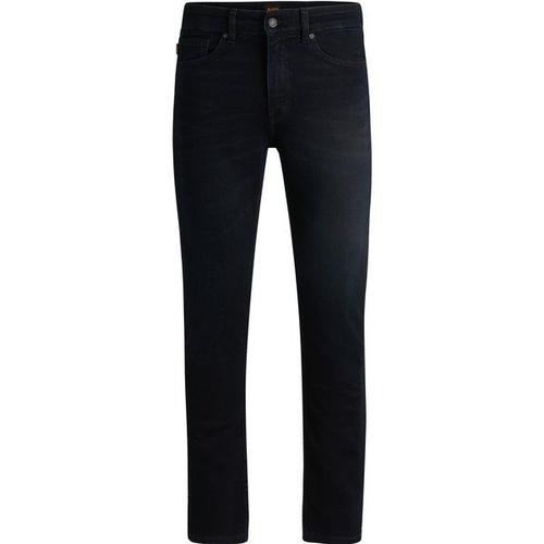 Delaware Jean Slim En Denim Stretch Confortable Bleu-Noir33/34,34/34