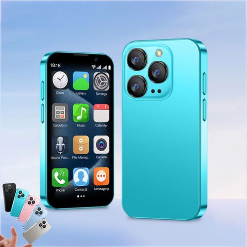 XS18 PRO NOUVEAU Mini Smartphone 3G 3.0 Pouces 2GB+16GB Android 9.0 Double SIM Double Veille Bluetooth Reconnaissance Faciale Cloisonné