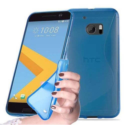 Cadorabo Housse Compatible Avec Htc One M10 En Bleu Céleste - Étui De Protection En Silicone Tpu Flexible