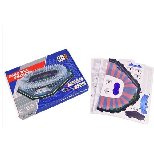 Lot De 3 Parc Des Princes 3d A Monter Soi Meme Sans Colle 123 Pieces