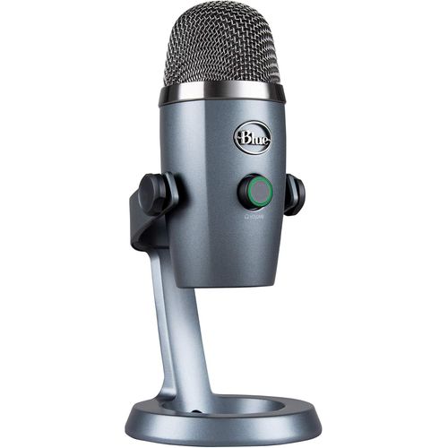 Blue Microphones Yeti Nano, Micro Usb Pour Enregistrer, Streaming, Gaming, Podcast, Micro Gaming Condensateur Avec Effets Blue Vo!Ce, Micro Pc & Mac, Cardioïde & Omni, Monitoring Sans Latenc[X57]
