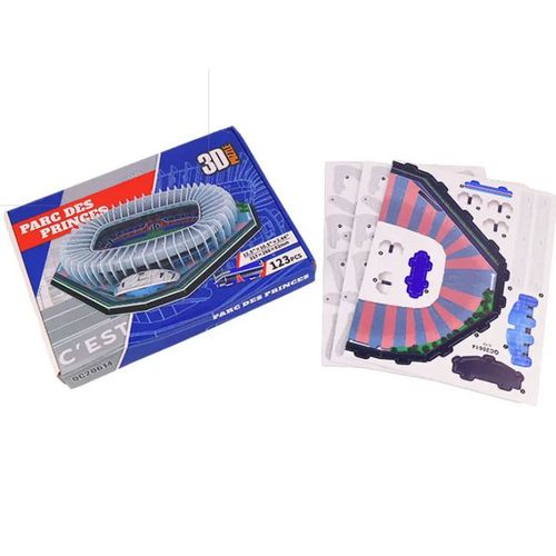 Parc Des Princes 3d A Monter Soi Meme Sans Colle 123 Pieces