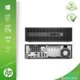Unité Centrale HP Elite Desk 800 G2 SFF Win 10 Intel Core i5-6500 - 3.20 Ghz - Ram 8 Go - SSD 120 Go + HDD 5OO Go