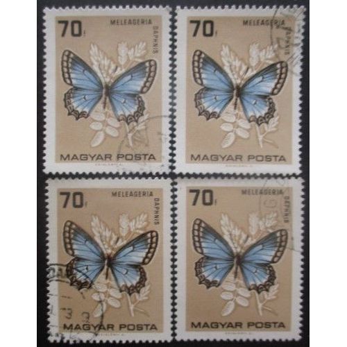 Hongrie N°1792 X 4 Oblitéré
