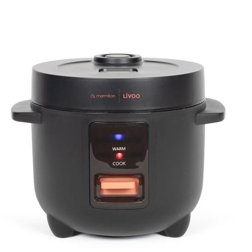 Livoo - Cuiseur à riz 400w 1.2l noir DOC298