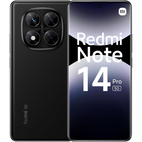 Xiaomi Redmi Note 14 Pro 5G 256 Go Noir