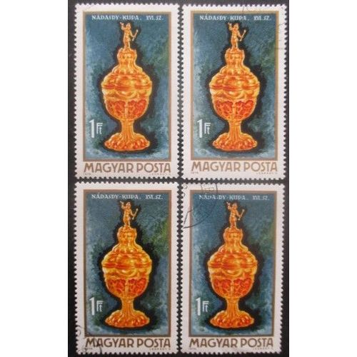 Hongrie N°2130 X 4 Oblitéré