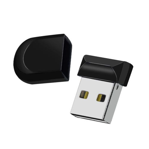 Super Mini clé USB 2.0 étanche,clé USB,clé USB,64 Go,32 Go,16 Go,8 Go,4 Go,capacité réelle- Black-4 GO