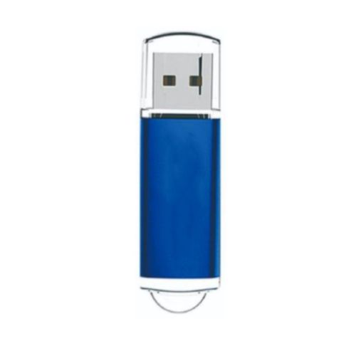 Clé USB haute vitesse en métal,clé USB,clé USB 128- Deep Blue Color-2 GO