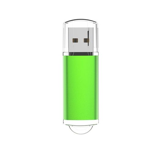Clé USB haute vitesse en métal,clé USB,clé USB 128- Green Color-2 GO