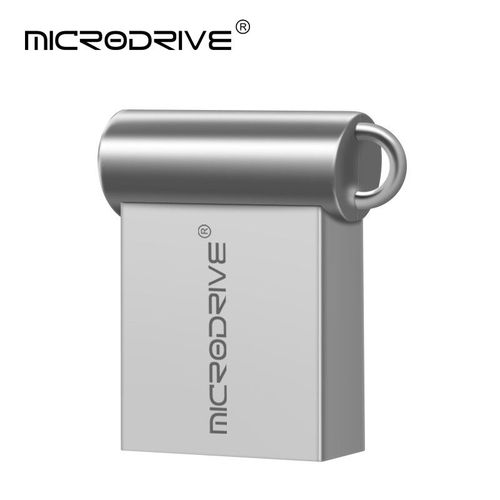 Mini clé usb 2.0 en métal,3 couleurs,support à mémoire,lecteur flash- Argent-8 GO
