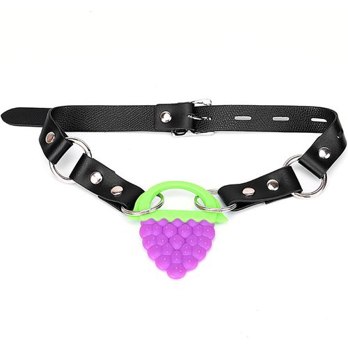 Bâillon Bouche Ouverte En Silicone Bâillon Bouche Sucette Réglable Bâillons Bouche Esclave Jouets Sexuels Pour Hommes Et Femmes Bâillon Bdsm (Wines)