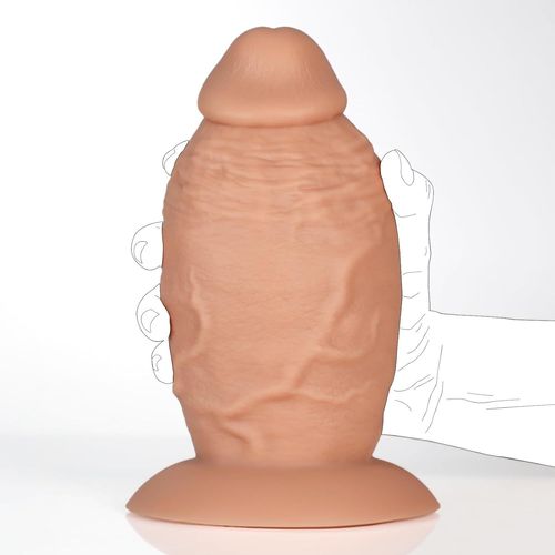 Gode Anal Épais Réaliste Sans Boules, 19 Cm Godes Xxl Énorme Avec Ventouse Puissante Pour Une Pénétration Profonde Sans Les Mains, Gros Gode Pénis En Silicone Jouet Sexuel Pour Femmes Hommes