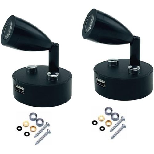 12-24v Led Smart Touch Dimmable Applique Murale Rv Bateau Chevet Intérieur Liseuse Camping-Cars Yachts Projecteur