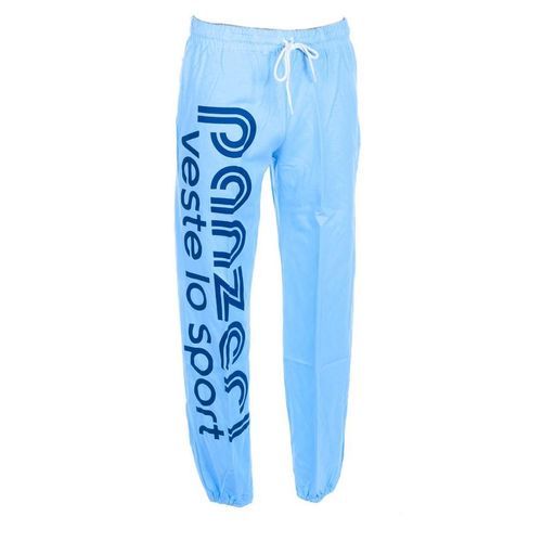 Pantalon De Survêtement Panzeri Uni H Ciel Jersey Pant Bleu Ciel