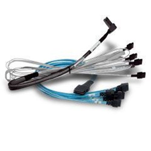Broadcom U.2 Enabler - Câble interne SAS - SFF-8643 (M) pour OCuLink (SFF-8612) (M) - 1 m