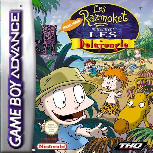Les Razmokets Rencontrent Les Delajungle Game Boy Advance