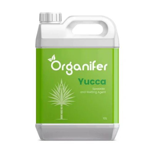 Agent Mouillant Yucca - Agent Mouillant - 10 L - 100 000 M2 - Engrais Liquide - Optimise La Rétention D'humidité Des Plantes - Efficacité De L'eau Et Résistance À La Sécheresse - Organifer
