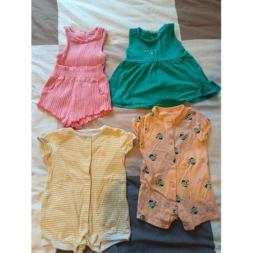 Lot 4 Vêtements Bébé Taille 3 Mois