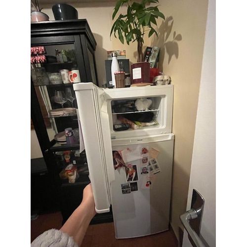 REFRIGERATEUR PROLINE BLANC AVEC BLOC CONGELO